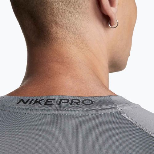 Мъжка тениска за тренировка Nike Pro Dri-Fit Tight Fitness smoke grey/black