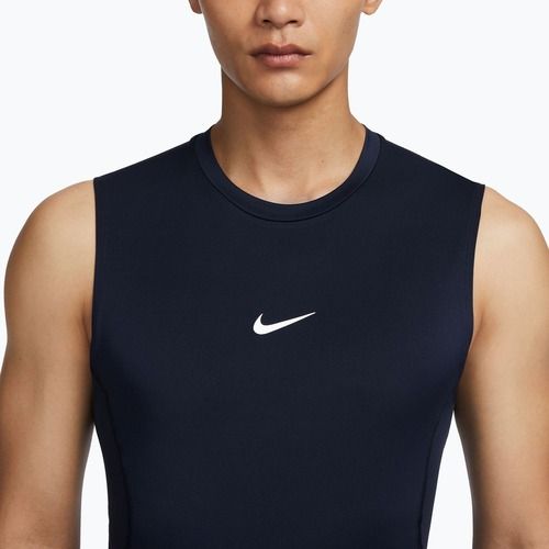Мъжка тениска Nike Pro Dri-Fit Tight Sleeveless Fitness obsidian/white