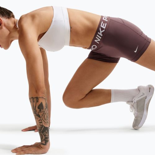 Дамски шорти Nike Pro Mid-Rise Biker 3" tattoo/white