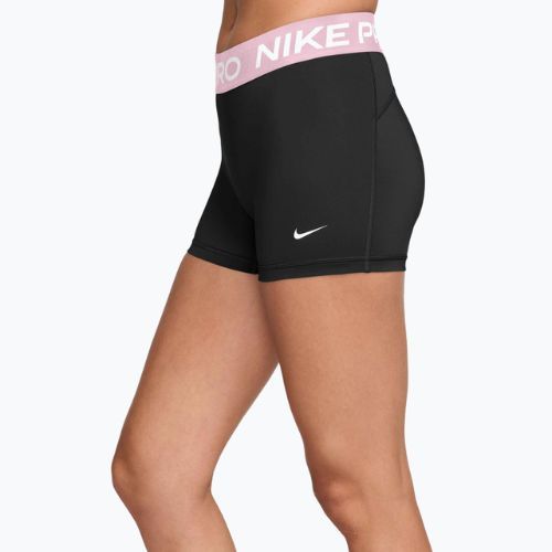 Дамски шорти Nike Pro Mid-Rise Biker 3„ black/pink foam/white