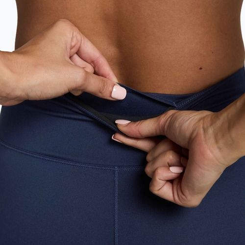 Дамски шорти Nike One High-Waisted Biker 8" midnight navy/white