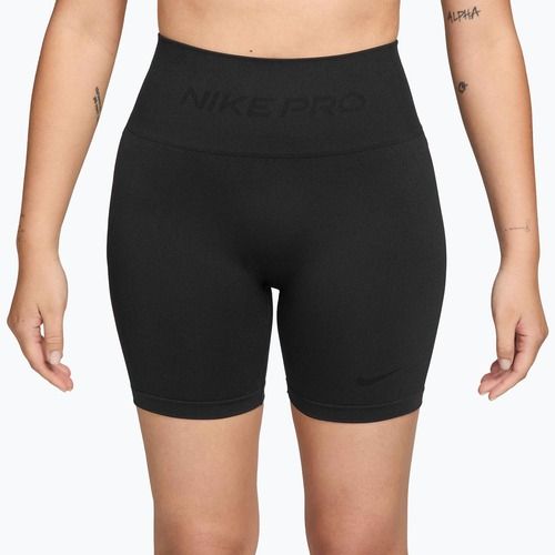 Дамски шорти Nike Pro Seamless High-Waisted Biker 5“ black