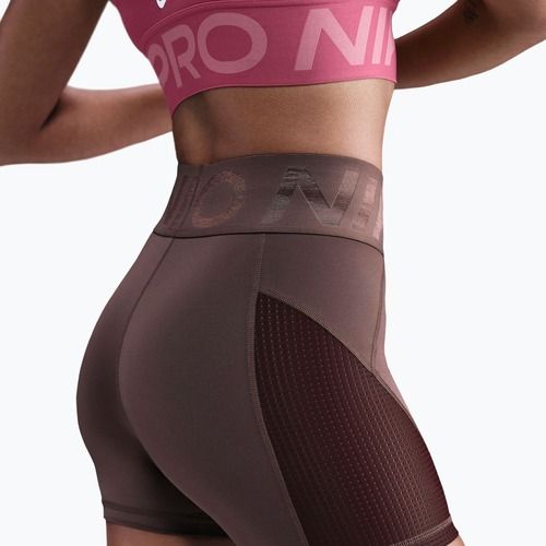 Дамски шорти Nike Pro Sculpt High Waisted 5“ Biker tattoo/burgundy crush/white