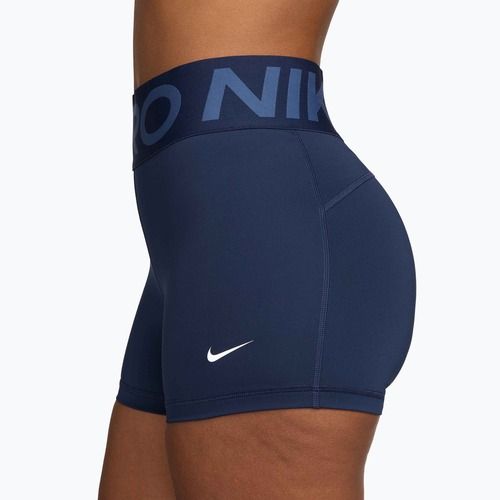 Дамски шорти Nike Pro Sculpt High Waisted 3" Biker midnight navy/white