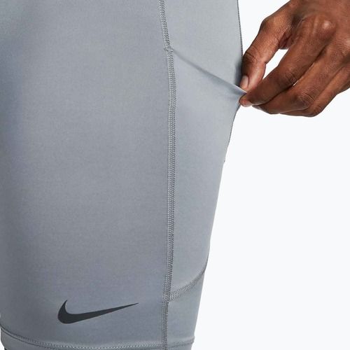 Мъжки шорти за тренировка Nike Pro Dri-Fit Fitness Long smoke grey/black