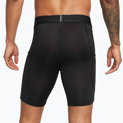 Мъжки шорти за тренировка Nike Pro Dri-Fit Fitness Long black/white
