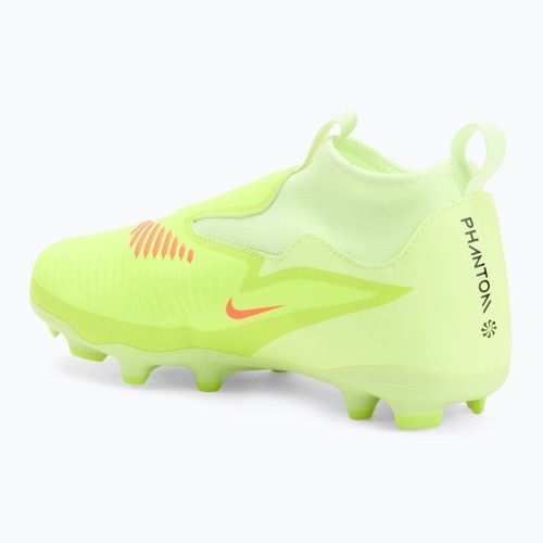 Детски футболни обувки Nike Jr. Phantom 6 High Academy FG/MG hyper crimson/limelight/black