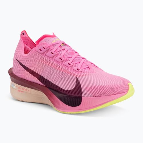 Дамски обувки за бягане Nike Vaporfly 4 pink spell/hyper pink/volt ice/bordeaux