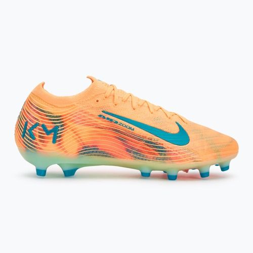 Мъжки футболни обувки Nike Zoom Vapor 16 Elite Kylian Mbappe AG-Pro melon tint/igloo/neo turquoise