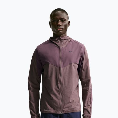 Мъжко яке за бягане Nike Stride Dri-Fit dark wine/tattoo/burgundy crush