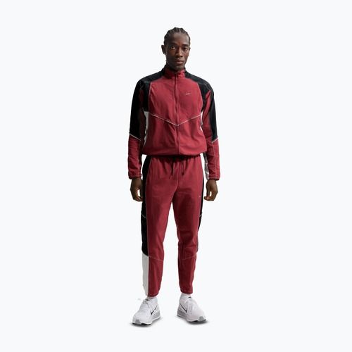 Мъжко яке за бягане Nike Retro Dri-Fit team crimson/black