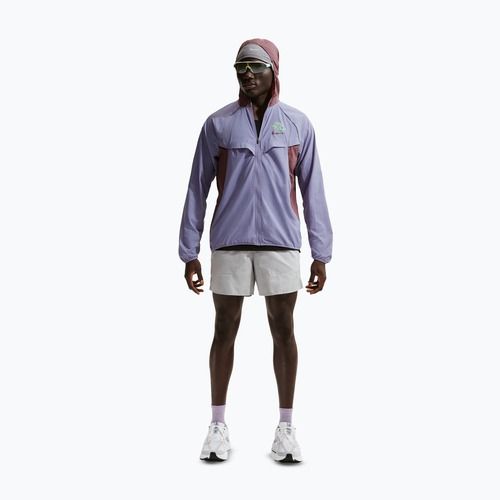 Mъжко яке за бягане Nike Fly Nike Stride iron purple/tattoo