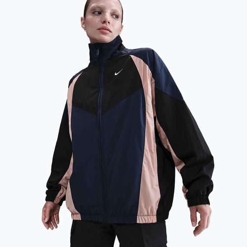 Дамско яке Nike Sportswear Oversized midnight navy/black/particle pink/sail