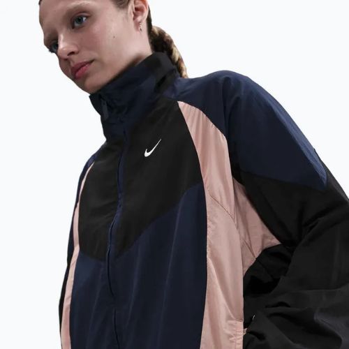 Дамско яке Nike Sportswear Oversized midnight navy/black/particle pink/sail