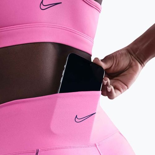 Дамски клин Nike One High-Waisted playful pink