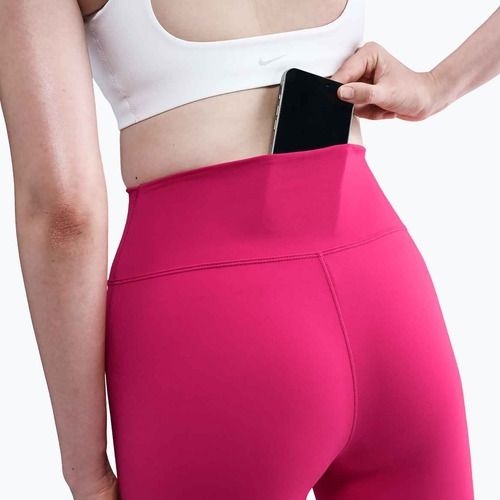 Дамски клин Nike One Seamless Front rush pink/white
