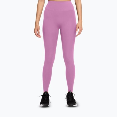 Дамски клин Nike Zenvy High-Waisted 7/8 light magenta/white