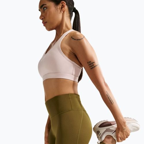 Дамски клин за бягане Nike Tempo High-Waisted 7/8 olive flak