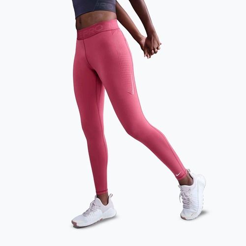 Дамски клин за тренировка Nike Pro Mid-Rise sweet beet/white