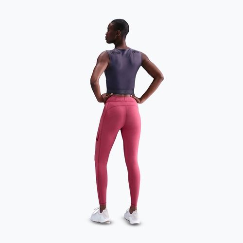 Дамски клин за тренировка Nike Pro Mid-Rise sweet beet/white