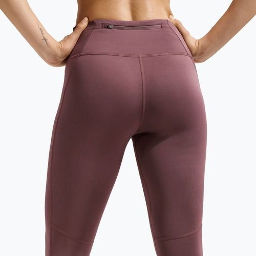 Дамски клин за бягане Nike Tempo Swoosh Run High-Waisted 7/8 tattoo/white