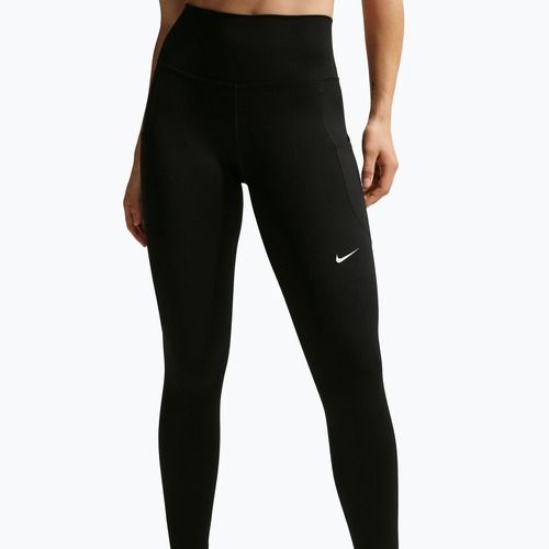 Дамски клин за тренировка Nike One High-Waisted 7/8 black/white