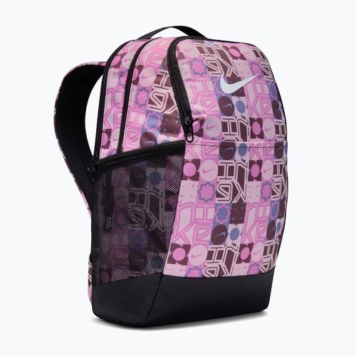 Тренировъчна раница Nike Brasilia 9.5 24 l black/pink foam/white