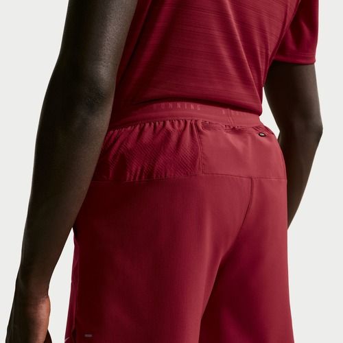 Мъжки шорти за бягане Nike Stride Dri-Fit Brief-Lined 7" team crimson