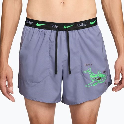 Мъжки шорти за бягане Nike Fly Nike Stride 5“ iron purple/black