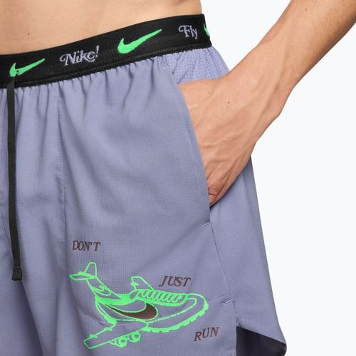 Мъжки шорти за бягане Nike Fly Nike Stride 5“ iron purple/black