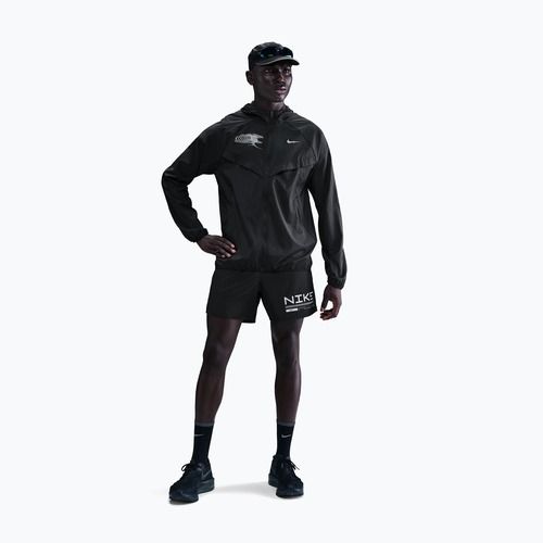 Мъжки шорти за бягане Nike Challenger Winterized 2in1 black/anthracite