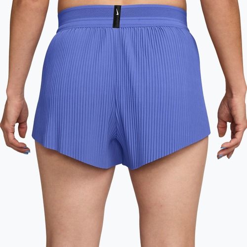 Дамски шорти за бягане Nike AeroSwift Dri-Fit ADV Mid-Rise 3" sapphire/black/white/black