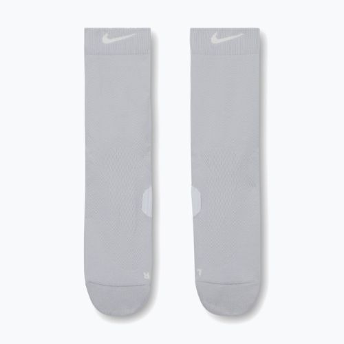Чорапи Nike Running Midweight Crew light smoke grey/pure platinum/white