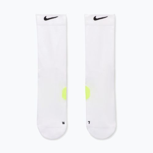 Чорапи Nike Running Midweight Crew white/volt/black