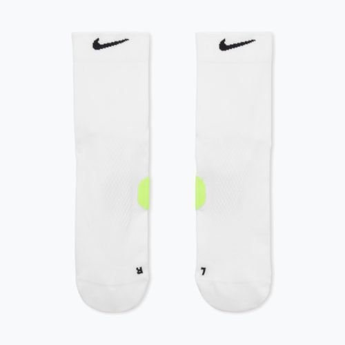 Чорапи Nike Running Midweight Micro Crew white/volt/black