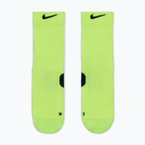 Чорапи Nike Running Midweight Micro Crew volt/black/black