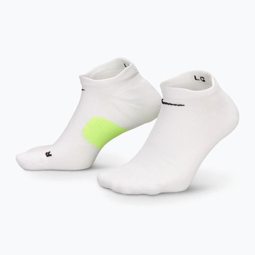 Чорапи Nike Running Midweight No-Show white/volt/black