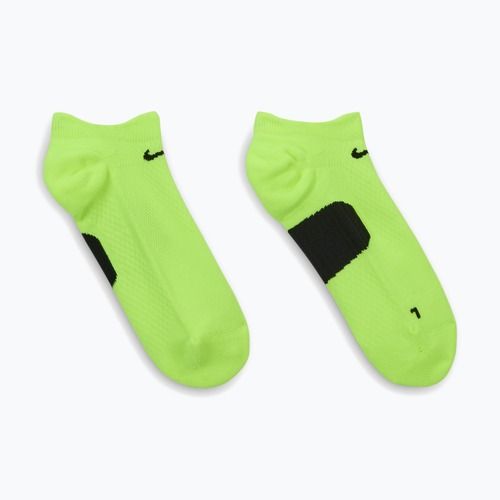 Чорапи Nike Running Midweight No-Show volt/black/black