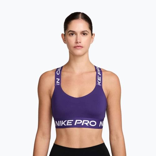 Спортен сутиен Nike Pro Light-Support court purple/court purple/white