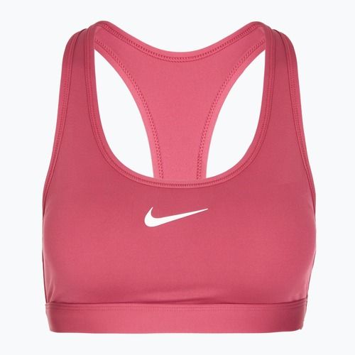 Спортен сутиен Nike Swoosh Medium Support sweet beet/white