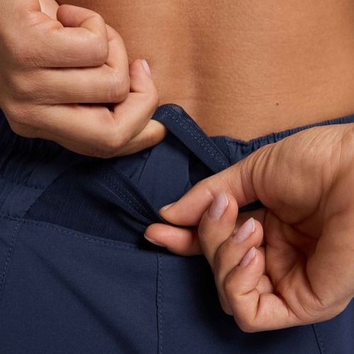 Дамски шорти за бягане Nike One Dri-FIT 2IN1 midnight navy/white