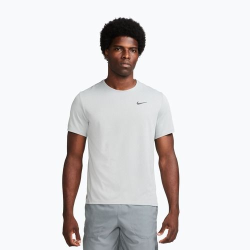Мъжка тениска за бягане Nike Miler Dri-Fit UV grey fog/particle grey