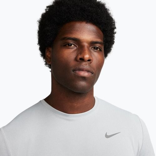 Мъжка тениска за бягане Nike Miler Dri-Fit UV grey fog/particle grey