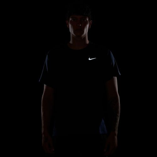 Мъжка тениска за бягане Nike Miler Dri-Fit UV midnight navy