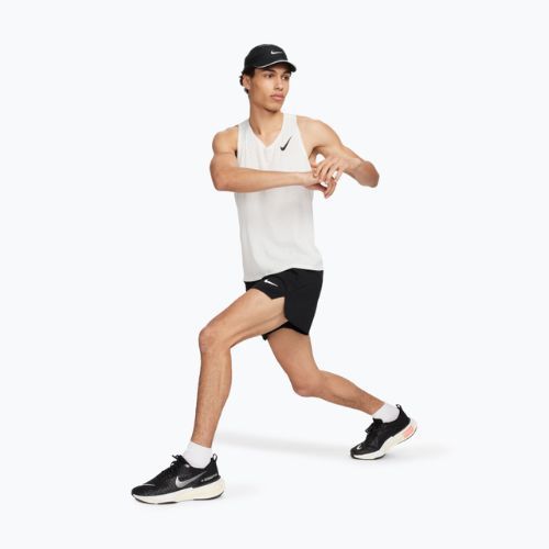 Мъжка тениска за бягане Nike AeroSwift Dri-Fit ADV summit white/black