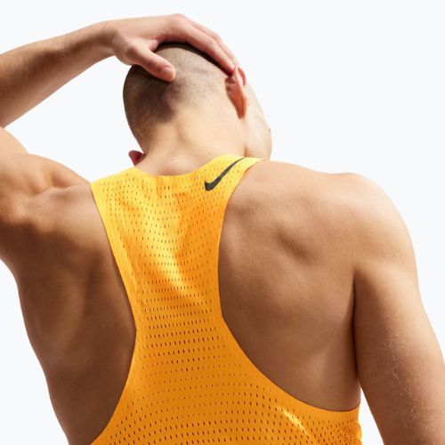 Мъжка тениска за бягане Nike AeroSwift Dri-Fit ADV laser orange/black