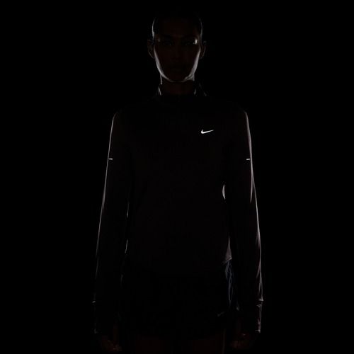 Дамска блуза с дълъг ръкав за бягане Nike Swift Dri-Fit UV 1/4-Zip tatoo