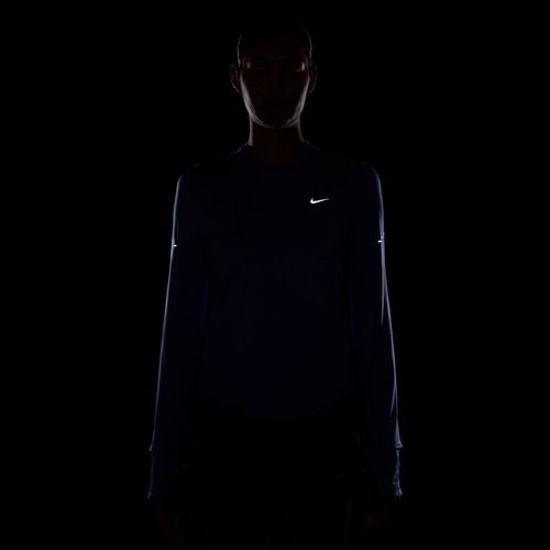 Дамска блуза с дълъг ръкав за бягане Nike Swift Dri-Fit UV sapphire