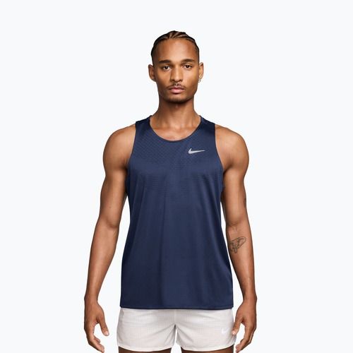 Мъжка тениска за бягане Nike Stride Dri-Fit ADV midnight navy