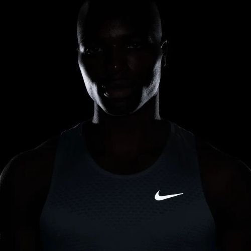 Мъжка тениска за бягане Nike Stride Dri-Fit ADV light armour blue